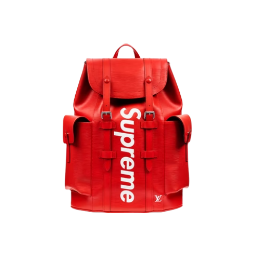 Louis Vuitton x Supreme Christopher Backpack Epi PM Red